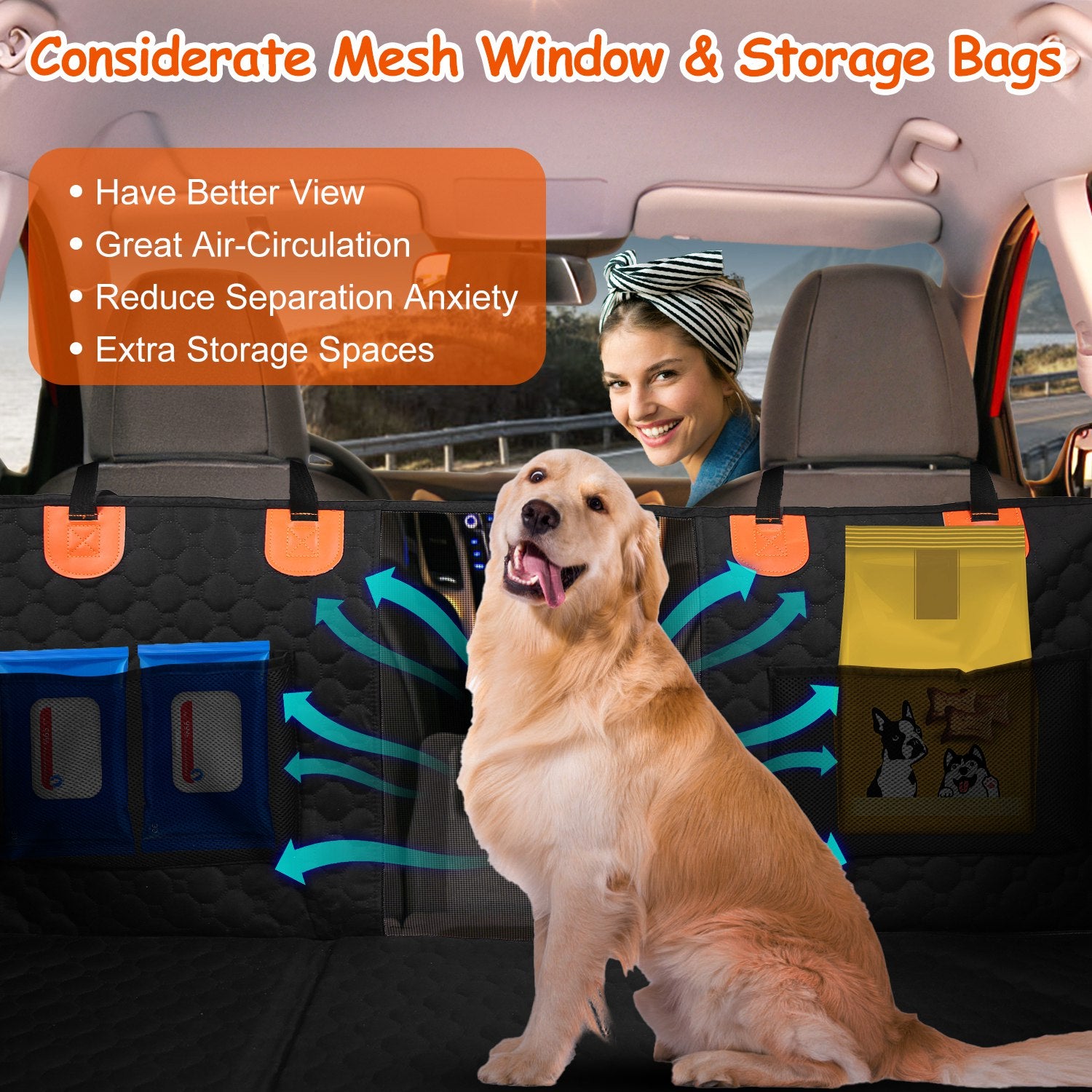 Car Back Seat Cover