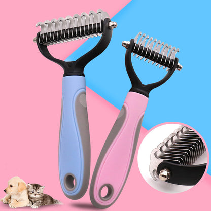 Double-Sided Dematting Brush