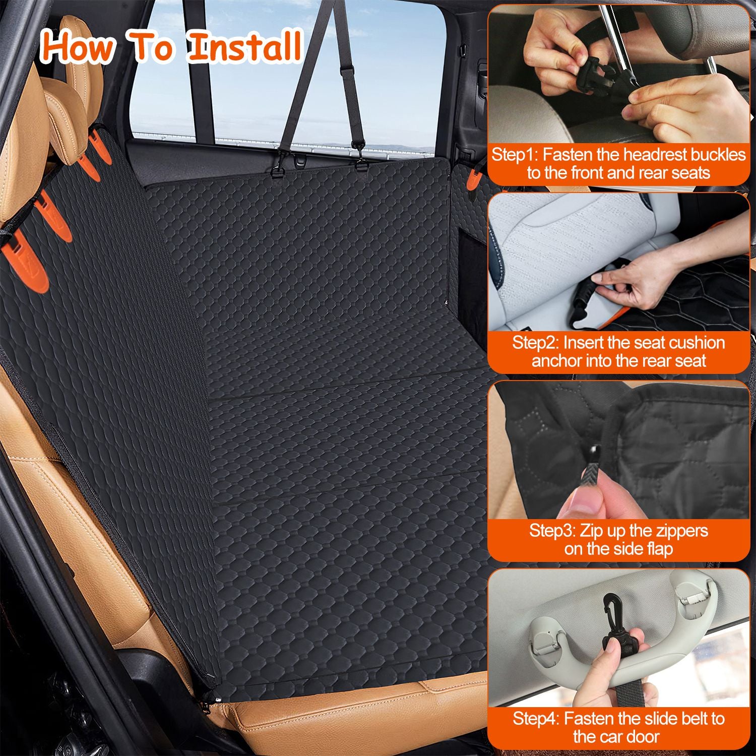 Car Back Seat Cover