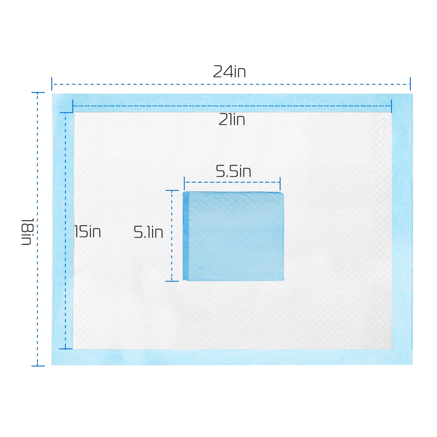 Training Pads, 50 Pack